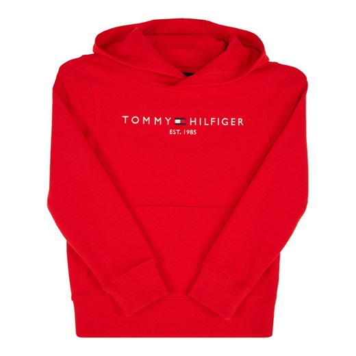 TOMMY HILFIGER Bluza Essential Hoodie KB0KB05673 D Czerwony Regular Fit Tommy Hilfiger 8 okazja MODIVO