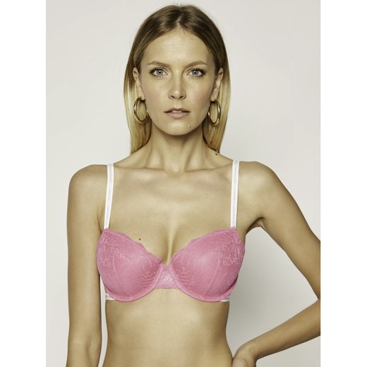 Calvin Klein Underwear Biustonosz z fiszbiną 000QF5988E Różowy Calvin Klein Underwear 34B MODIVO okazyjna cena