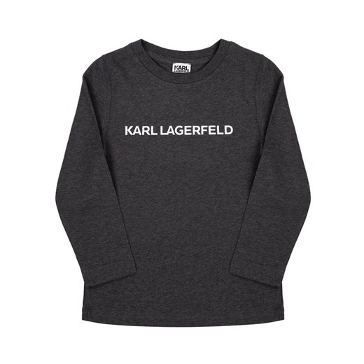 KARL LAGERFELD Bluzka Z25204 Szary Regular Fit Karl Lagerfeld 10A MODIVO promocyjna cena