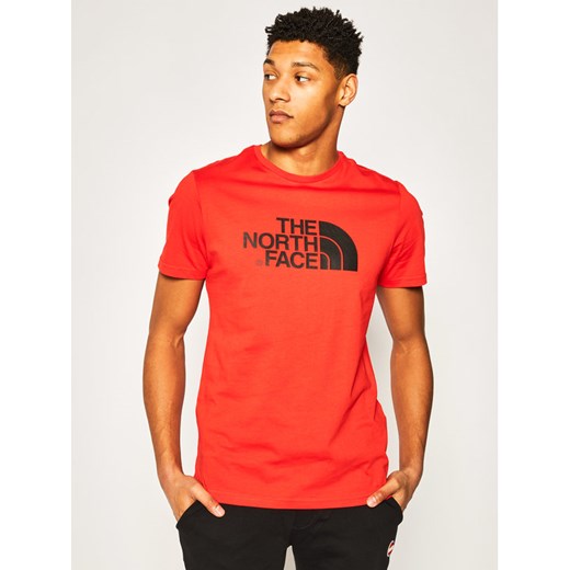 The North Face T-Shirt Easy Tee NF0A2TX3W Czerwony Regular Fit The North Face XL MODIVO okazja