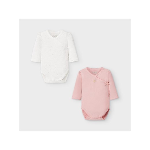 Odzież dla niemowląt różowa Mayoral bez wzorów 