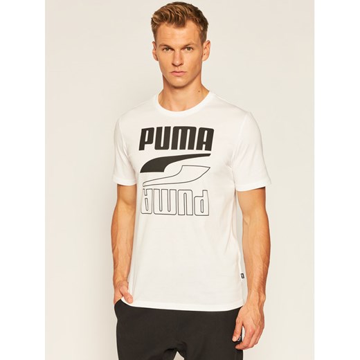 Biały t-shirt męski Puma 