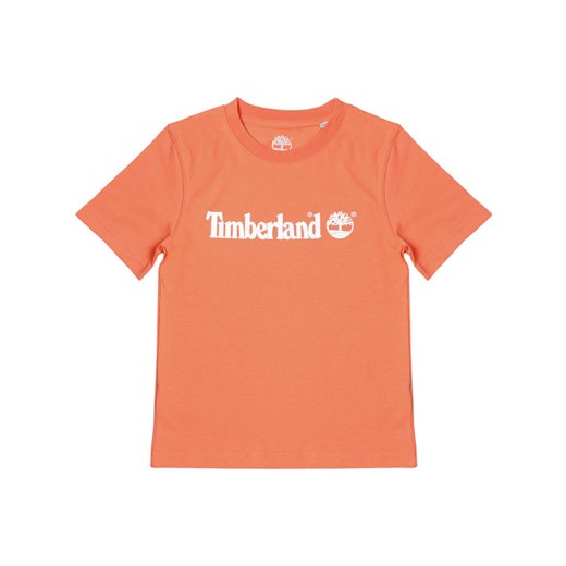 Timberland T-Shirt T25Q60 M Pomarańczowy Regular Fit Timberland 4A promocja MODIVO