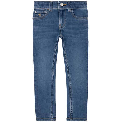 Calvin Klein Jeans Jeansy Essential Fresh IB0IB00337 Granatowy Skinny Fit 10 okazja MODIVO