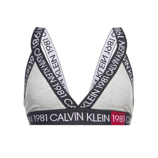 Calvin Klein Underwear Biustonosz braletka 000QF5447E Szary Calvin Klein Underwear XS okazyjna cena MODIVO