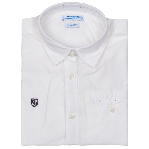 Mayoral Koszula 3143 Biały Slim Fit Mayoral 6 MODIVO promocja