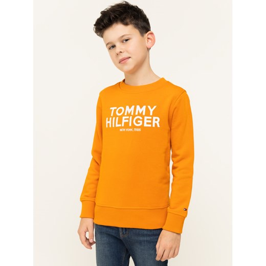 TOMMY HILFIGER Bluza KB0KB04949 D Pomarańczowy Regular Fit Tommy Hilfiger 8 okazyjna cena MODIVO