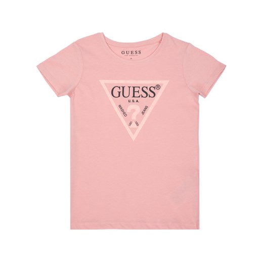 Guess T-Shirt J73I56 K5M20 Różowy Regular Fit Guess 12Y MODIVO