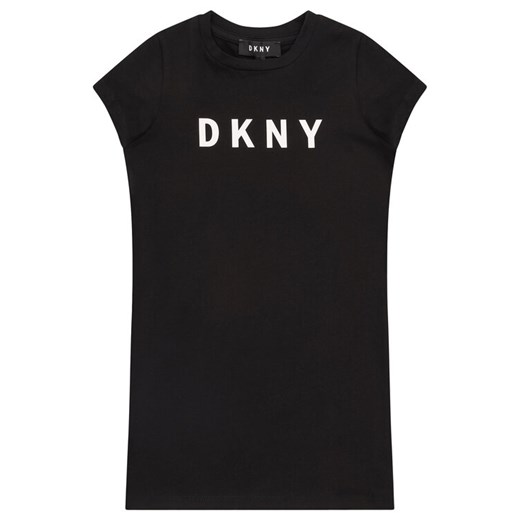 DKNY Sukienka codzienna D32733 M Czarny Regular Fit 4A MODIVO wyprzedaż