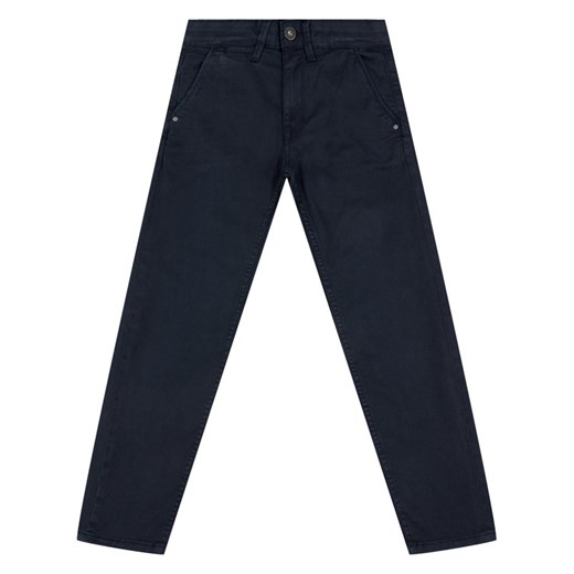 Pepe Jeans Spodnie materiałowe PB210138C41 Granatowy Regular Fit Pepe Jeans 12 wyprzedaż MODIVO
