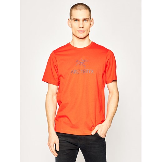 Arc'teryx T-Shirt Word 24013 Pomarańczowy Trim Fit Arc'teryx L wyprzedaż MODIVO