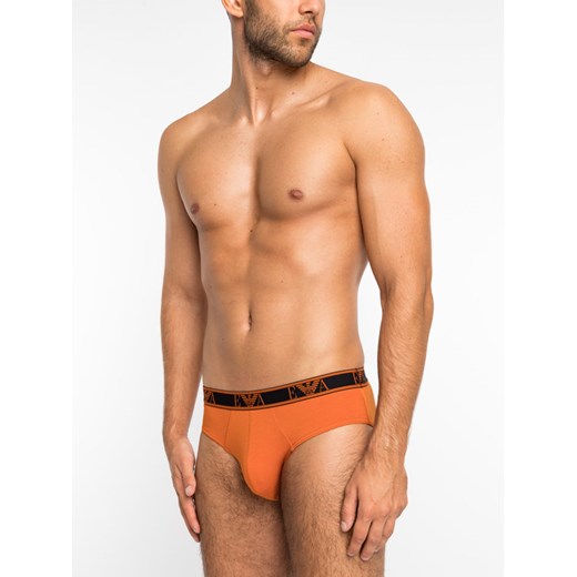 Emporio Armani Underwear Komplet 2 par slipów 111733 9A715 69420 Pomarańczowy M promocja MODIVO