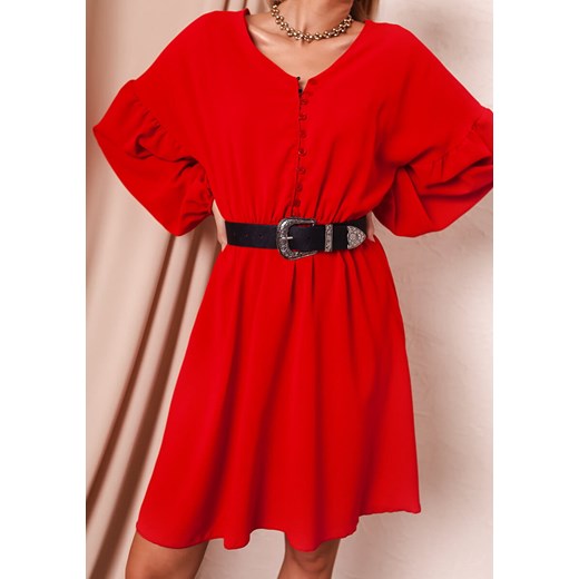 Sukienka Manko - czerwona Latika Butik Latika wyprzedaż