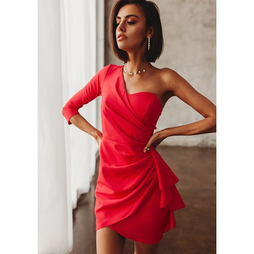 Sukienka Amrit - czerwona Latika L Butik Latika
