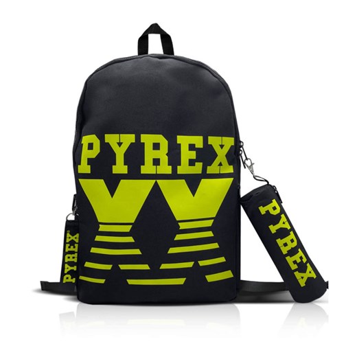Czarny plecak Pyrex 
