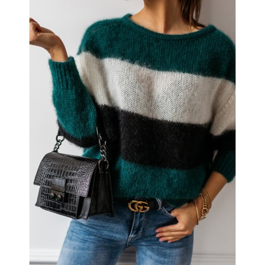 Sweter moherowy Carla Bad Icon ONESIZE showroom.pl