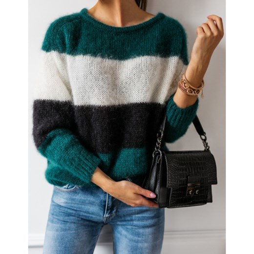 Sweter moherowy Carla Bad Icon ONESIZE showroom.pl