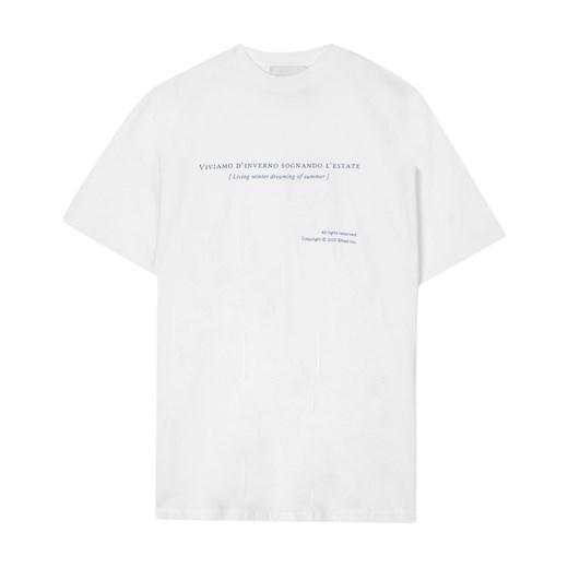 T-shirt męski biały The Silted Company 