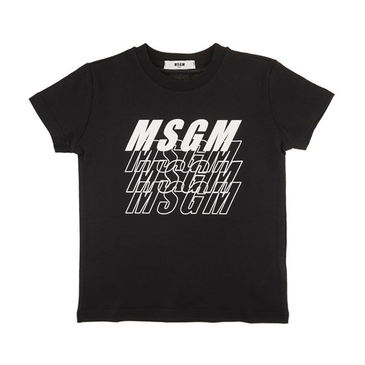 T-shirt chłopięce MSGM z krótkim rękawem 