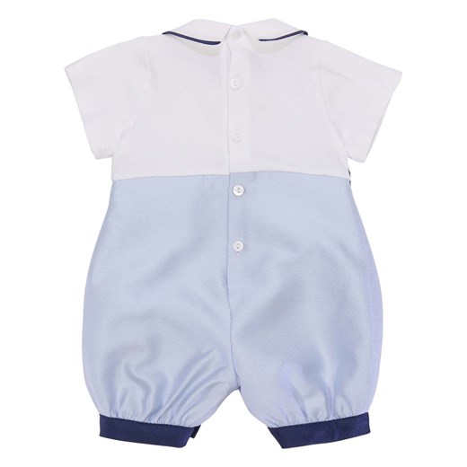Odzież dla niemowląt niebieska Modi' z nadrukami chłopięca z bawełny 