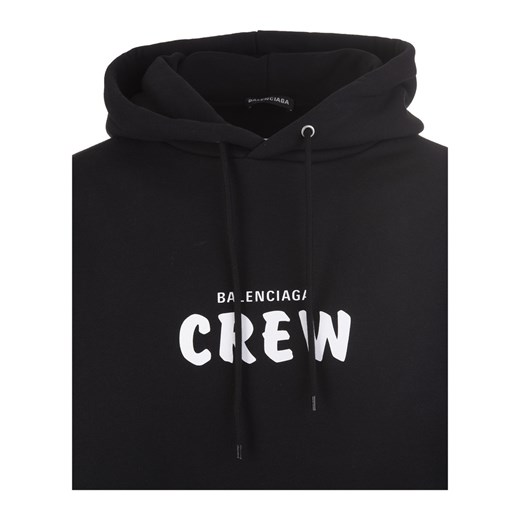 Bluza męska BALENCIAGA czarna jesienna 