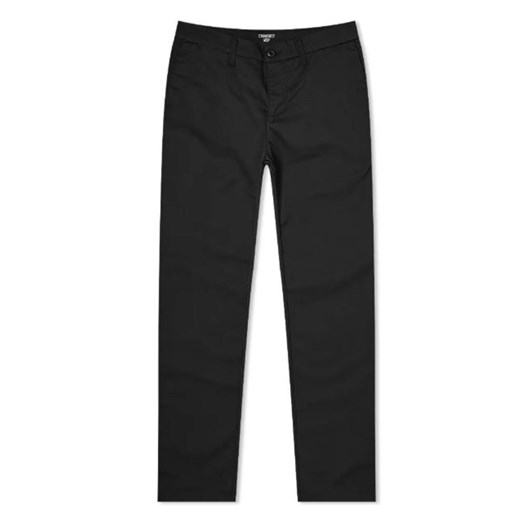 Spodnie męskie Carhartt Wip czarne bez wzorów 