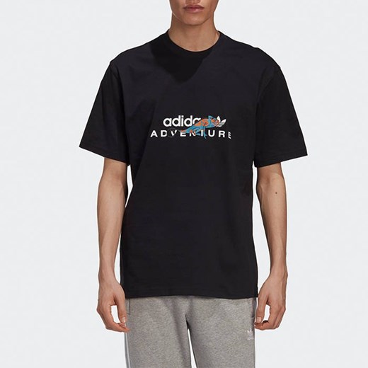 T-shirt męski czarny Adidas Originals 