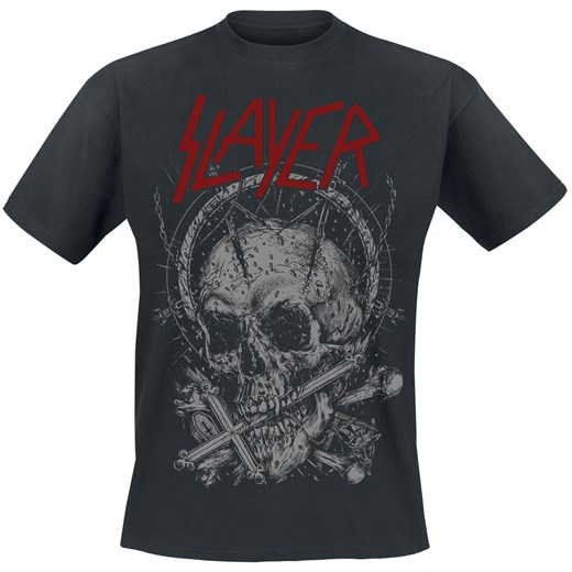 Slayer - Skull And Thorns - T-Shirt - czarny L EMP