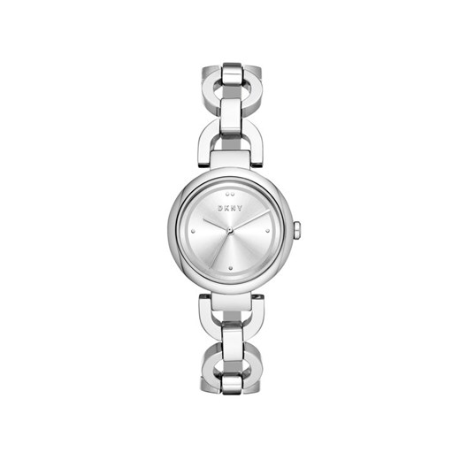Srebrny zegarek DKNY analogowy 