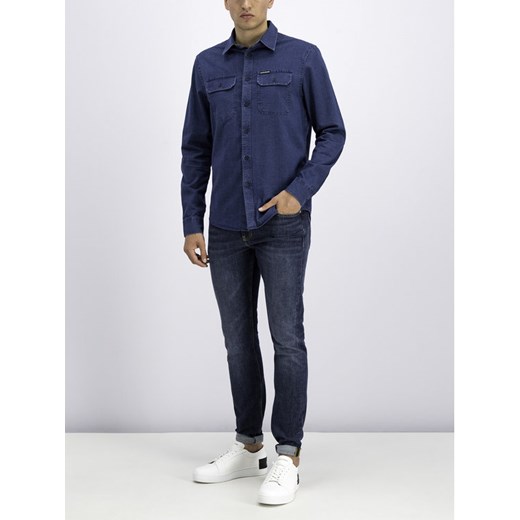 Calvin Klein Jeans Koszula J30J312588 Granatowy Regular Fit XL okazja MODIVO