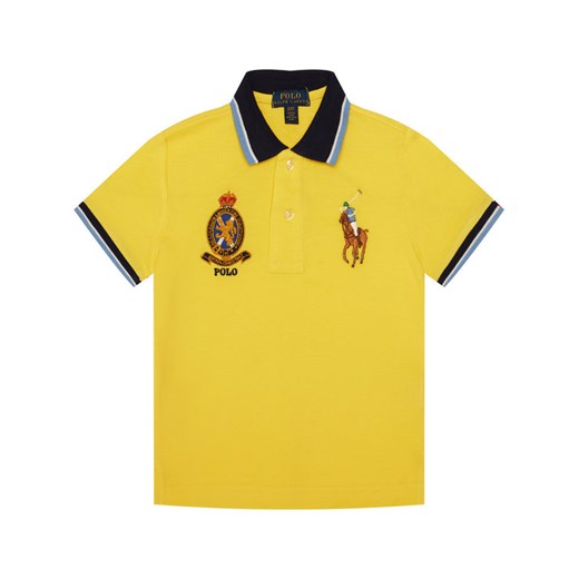 Polo Ralph Lauren Polo Spring II 322786337 Żółty Regular Fit Polo Ralph Lauren 5 MODIVO promocja