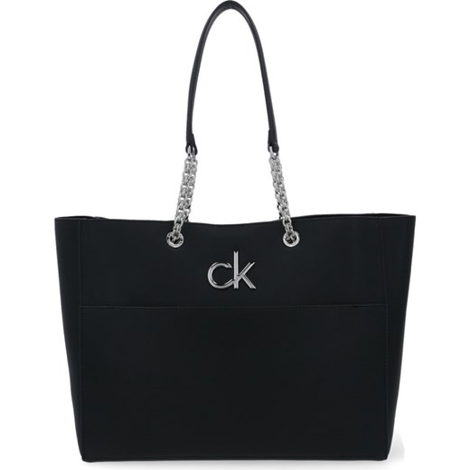 Calvin Klein Shopperka RE-LOCK Calvin Klein Uniwersalny okazja Gomez Fashion Store