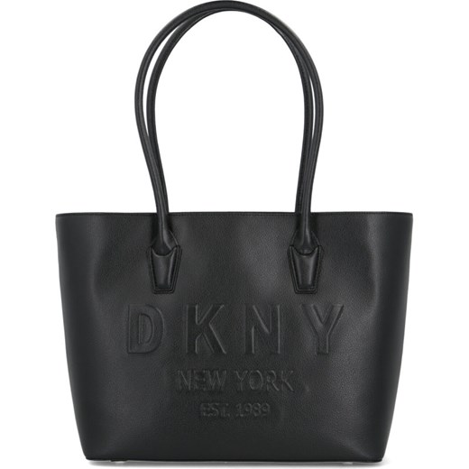 DKNY Skórzana shopperka HUTTON Uniwersalny Gomez Fashion Store wyprzedaż