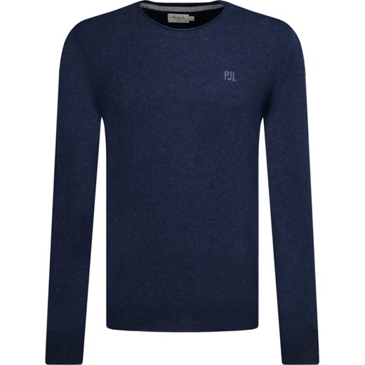Pepe Jeans London Sweter KEYNES | Regular Fit | z dodatkiem wełny i kaszmiru M wyprzedaż Gomez Fashion Store