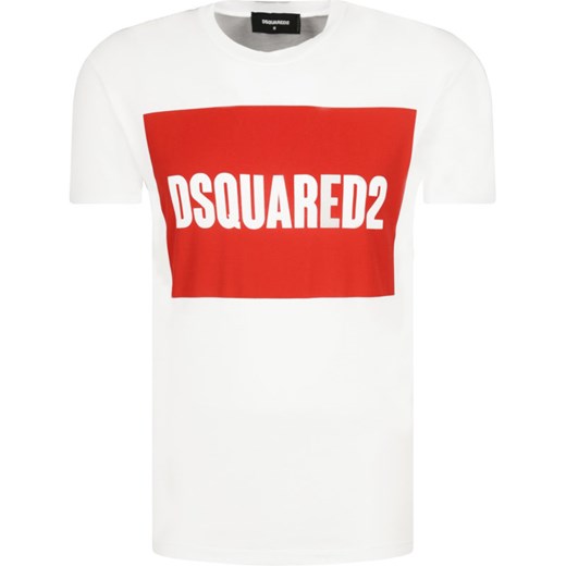 T-shirt męski Dsquared2 z bawełny 