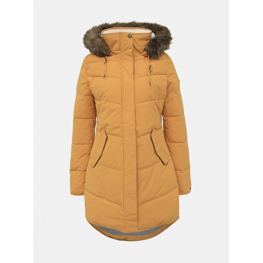 Roxy Ellie Mustard Winter Waterproof Coat L Factcool