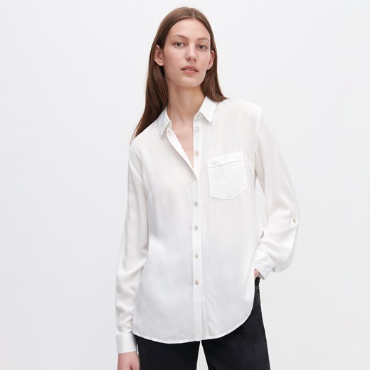 Reserved - Koszula z EcoVero™ - Biały Reserved 40 Reserved