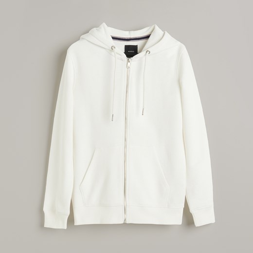 Reserved - Rozpinana bluza z bawełny organicznej - Biały Reserved XXL Reserved