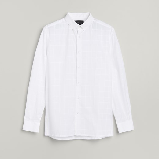 Reserved - Koszula regular fit w kratę - Biały Reserved XL Reserved