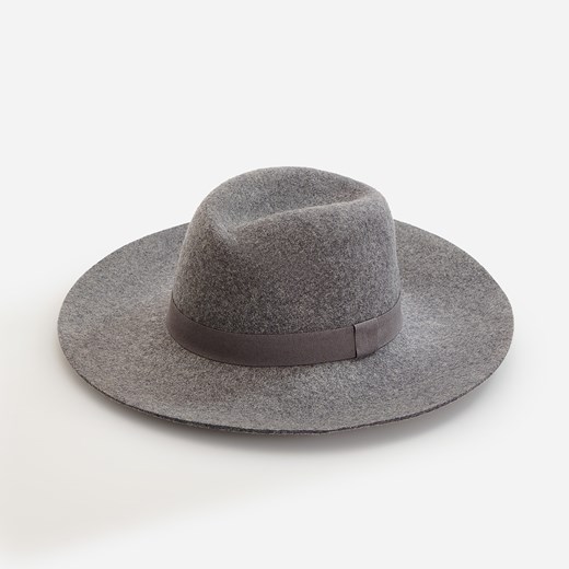 Reserved - Wełniany kapelusz - Szary Reserved M Reserved