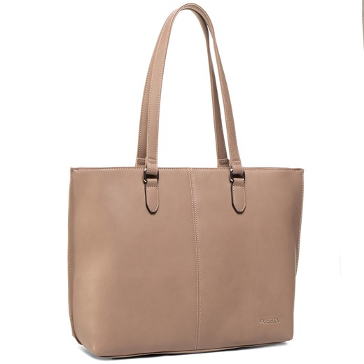 Shopper bag Puccini matowa elegancka na ramię 