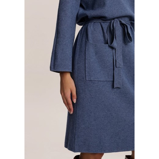 Niebieska Sukienka Phisysha Renee L/XL Renee odzież wyprzedaż