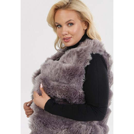 Ciemnoszara Kamizelka Belnee Born2be L/XL Born2be Odzież