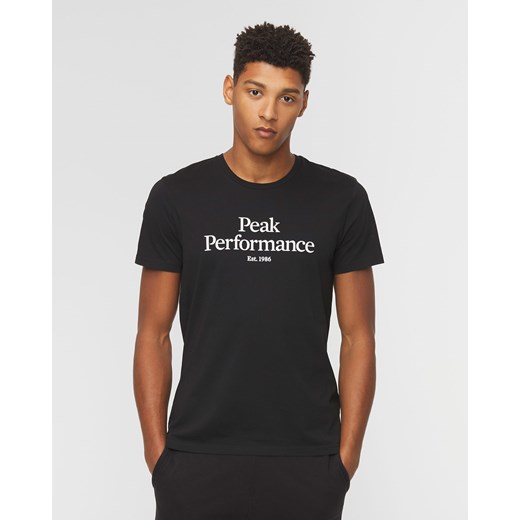 T-shirt męski Peak Performance młodzieżowy na wiosnę 