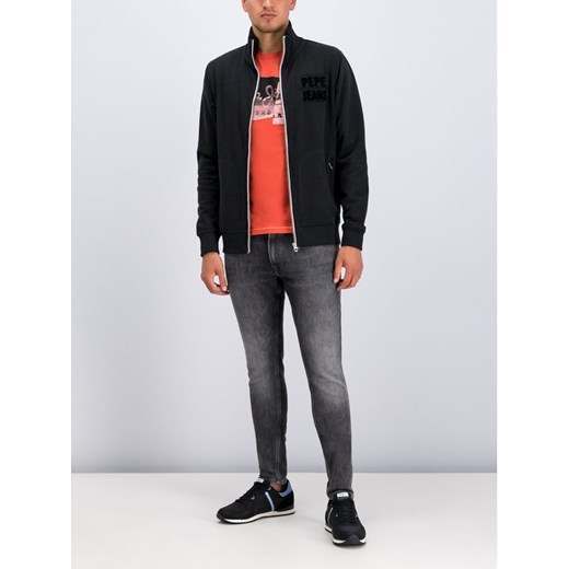 Pepe Jeans Bluza Tristam PM581621 Szary Regular Fit Pepe Jeans M okazyjna cena MODIVO