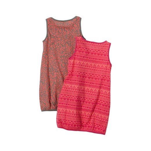 Sukienka Multipack różowy/w cętki cellbes czerwony bombki