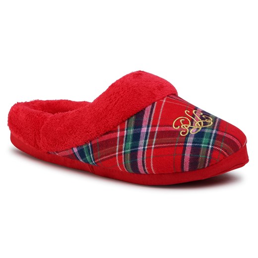 Kapcie LAUREN RALPH LAUREN - Slippers ILN02030 Redplaid 644 S eobuwie.pl