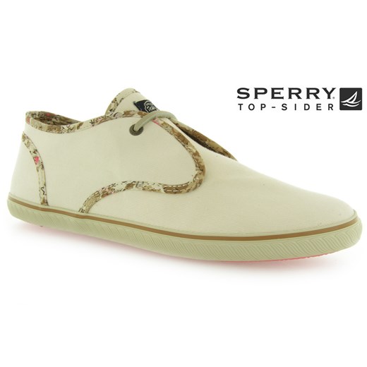 SPERRY ODYSSEY IVORY TAN DITSY riccardo zielony cholewki