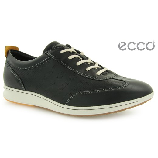 ECCO JOGGA LACE BLACK riccardo szary cholewki