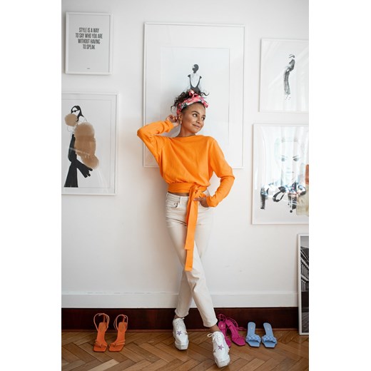 Sweter Malibu Orange Laurella One size LAURELLA